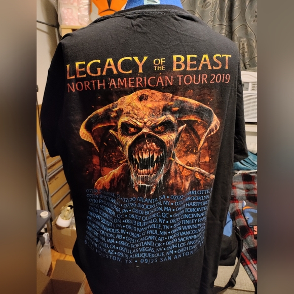 Printed Band shirt. Iron Maiden - Picture 2 of 3